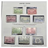 1936-37 U.S POSTAGE STAMPS GEMBU