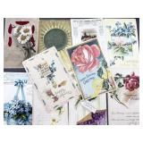 10 Antique Postcards