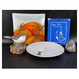 Birds/ Pumpkin/ Cat Decor & Collectibles