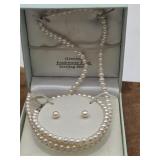 Sterling and Freshwater Pearl Jewelry Set