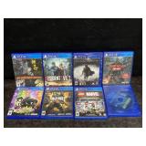 8 PLAY STATION 4 GAMES PS4 CALL OF DUTY BLACK