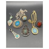 SOUTHWESTERN FASHION JEWELRY NECKLACES, RINGS &