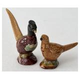 Rosemeade ND Pottery Pheasant Salt & Pepper