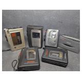 Vintage Electronic Cassette Recorders  , Sony, GE
