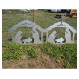 Metal Nativity Scenes