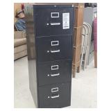 HON HD 4-Drawer File Cabinet w/ Key