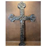 Metal Art Wall Cross