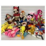 Lot Vintage Plush : Cartoon , Advertising + ,