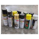 Lot of Spray Paint