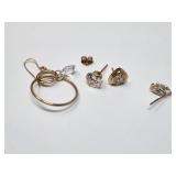 Scrap Gold Jewelry 14k & 1 10k Gold Earring