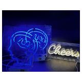 3 Modern Neon Lights Working
