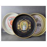 Vtg Breweriana Beer Trays Olympia Ballantine &