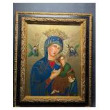 Our Lady Of Perpetual Help, Art On Canvas ,