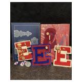 EUDORA KANSAS CARDINAL YEARBOOKS 1980 & 81 W/