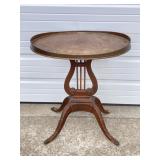 WOOD HARP SIDE-TABLE/LAMP TABLE PROJECT