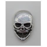 2.13 OZT .999 FINE SILVER SIMBA SKULL