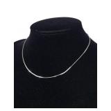 14k White Gold Necklace