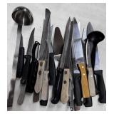 Lot of Kitchen Knives