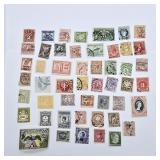 U.S & FOREIGN POSTAGE STAMPS OVER $50 VALUE