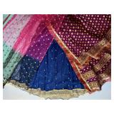 Beautiful South Asian Fabrics & Trim Midnight Blue