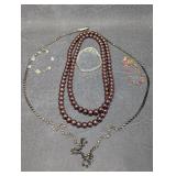 Faux Chocolate Pearls, Liz Claiborne Long