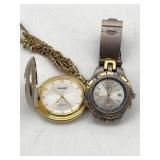 WRANGLER HERO WRIST WATCH & TRAIN POCKET WATCH