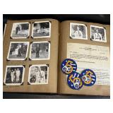 1943 WWII Navy Scrapbook Naval Aviation Pictures,