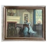 Lg Song of Love M. Ditlef Lithograph Framed