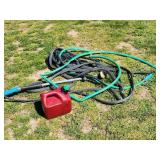 1 Gal Gas Can & Garden Hoses