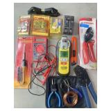 ELECTRICAL TESTERS, WIRE CONNECTORS, LEVEL, LASER