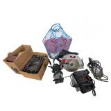 Lot of Power Tools Sanding Belts Shop Rags +