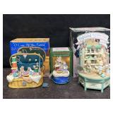 3 NOS ENESCO MUSIC BOXES
