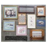 Home Decor Artwork Wall Hangings Etc