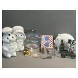 Vintage Trinkets: Race Car Figures, Pillsbury