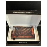 New Stop Box Pro Compact Rustic Flag Gun Safe ,