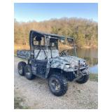 2006 POLARIS RANGER 6x6 SIDE-BY-SIDE W/ HYDRAULIC
