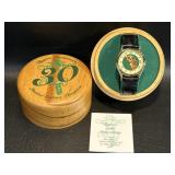 Tigger 30th Anniv. Wrist Watch New in Wood Box ,