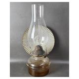 Queen Anne No.2 Oil Lamp w/ Eagle Reflector