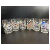 1996 Walt Disney World 25th Anniversary Glasses
