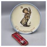 GERMAN HUMMEL 1971 ARTISAN PLATE & NEW YORK