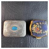 2 VTG Pill Boxes 1 Stratton Made in England
