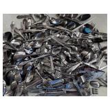 Large Lot of Stainless Flatware