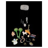 Vtg Collectibles Figurines Jewelry Knives