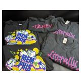 6 New 2XL Shirts from Memphis Street Artist Tzkey
