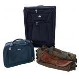 Lrg American Toourister Suitcase , Jeep Duffel