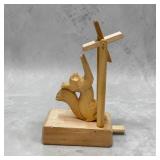 Handcrafted Wood Toy from Russia Squirrel