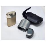 Ronson Typhoon Lighter & Portable Ashtray