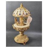 " Jeweled Egg Merry Go Round" Carousel by the San