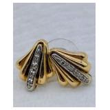 14K YELLOW GOLD EARRINGS