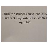 Check Out Our Specialty Auction - HiBid - April 24